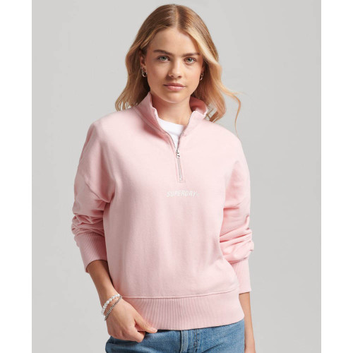 Superdry Γυναικείο φούτερ Core Sport Half-Zip Hoodie